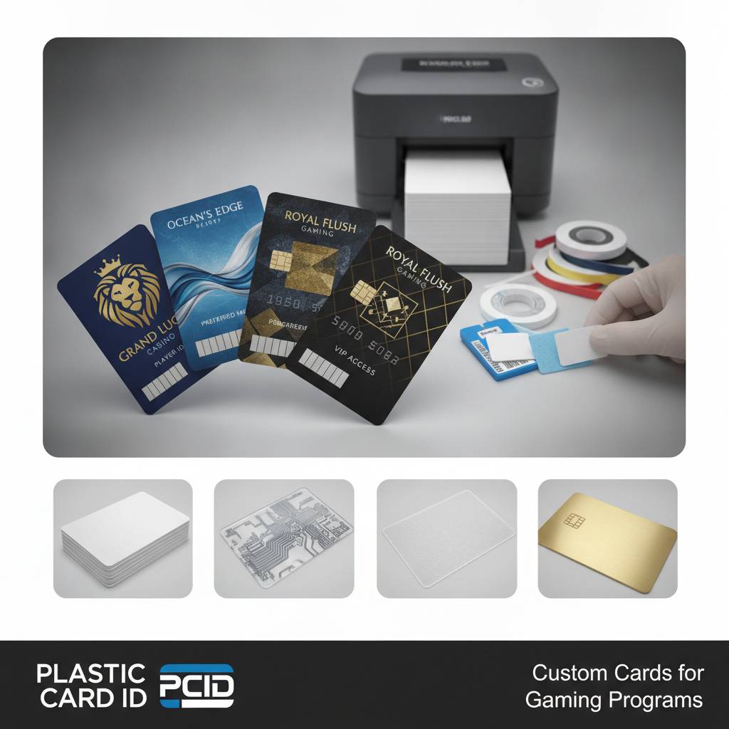 Types of Cards We Produce for the Gaming Industry
