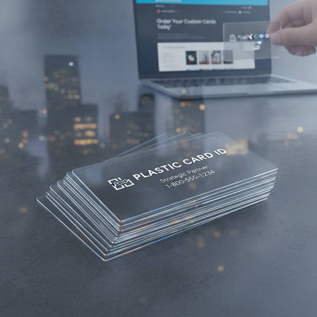 Take the Next Step: Order Your Clear Plastic Business Cards From Plastic Card ID Today