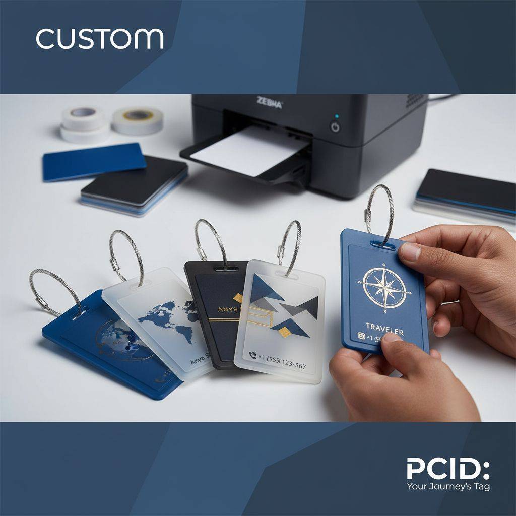 Welcome to Plastic Card ID: Your Custom Luggage Tag Printing Experts