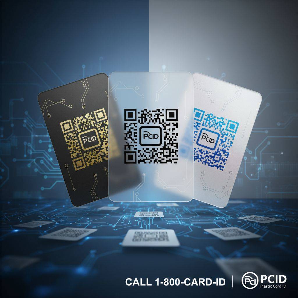 Get Started With Your Custom QR Code Cards Today - Call Plastic Card ID