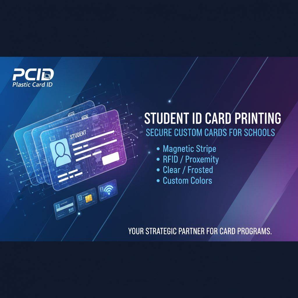 Types of Student ID Cards We Print and Supply
