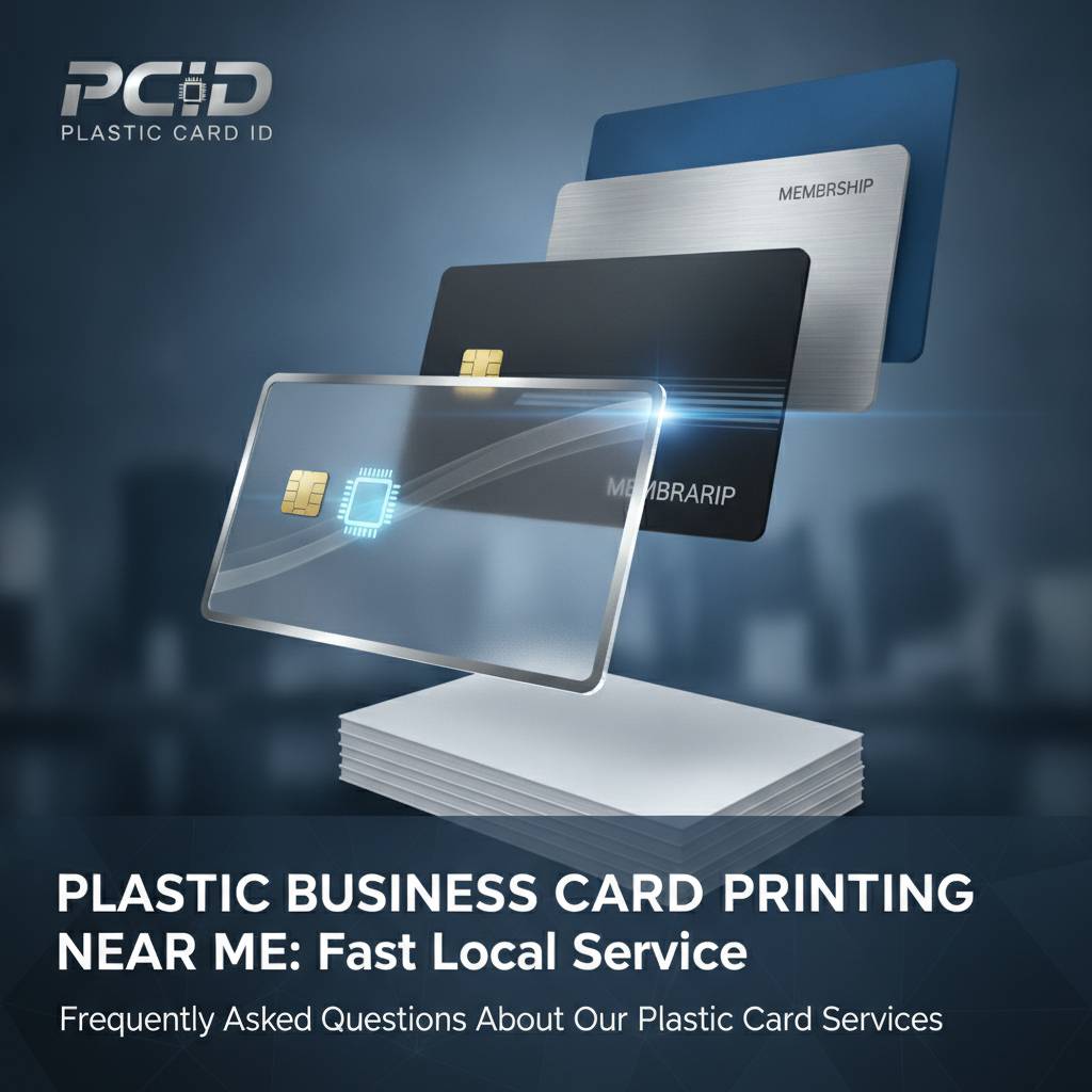 Frequently Asked Questions About Our Plastic Card Services