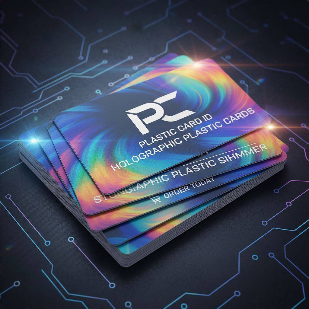 Order Your Holographic Plastic Cards from Plastic Card ID Today