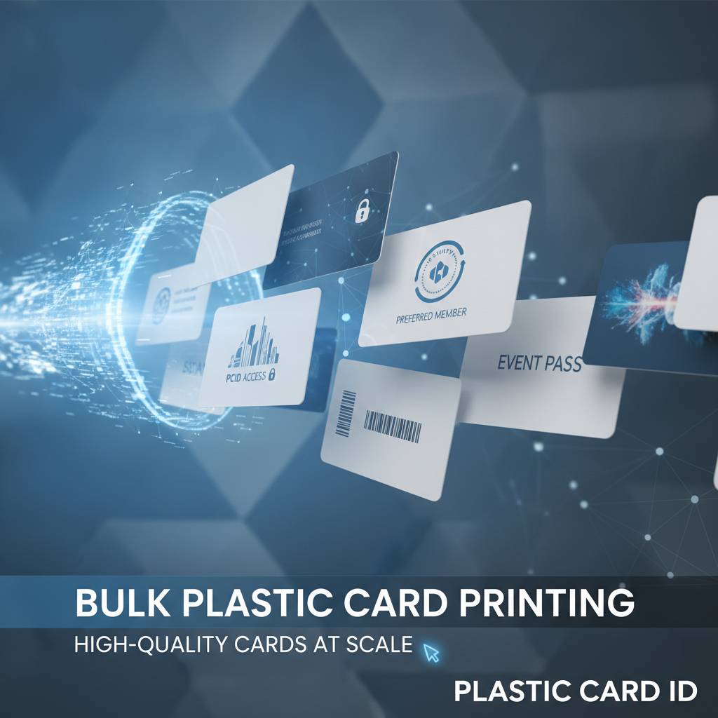 Why Businesses Choose Us for Bulk Plastic Card Printing